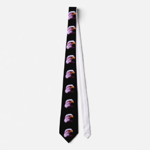 Bald Eagle Head Neck Tie
