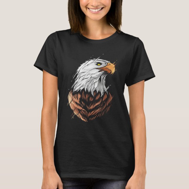 Bald eagle head of an american bald eagle T-Shirt (Front)