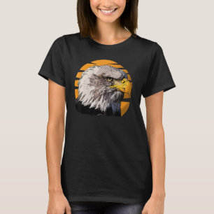 Bald Eagle Imprint North American Patriotic Bird R T-Shirt