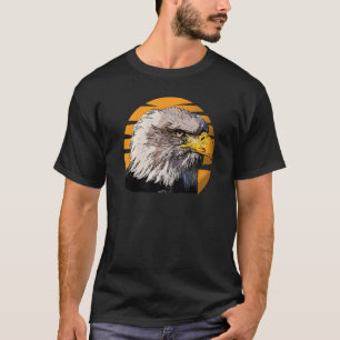 Bald Eagle Imprint North American Patriotic Bird R T-Shirt