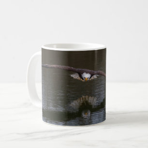 Bald Eagle in Flight Coffee Mug