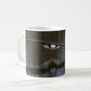 Bald Eagle In Flight Coffee Mug