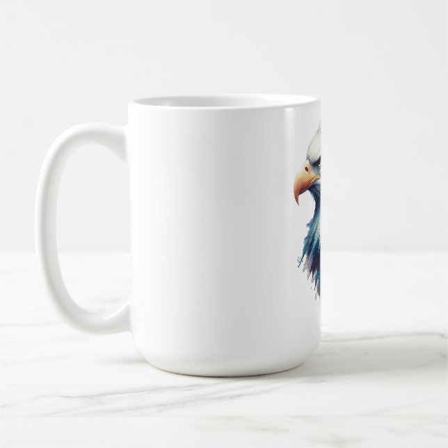 Bald Eagle in mug (Left)