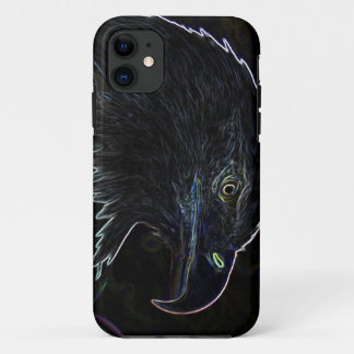 Bald Eagle in Neon iPhone 5 Case