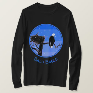 Bald Eagle in Winter  - Original Wildlife Art T-Shirt