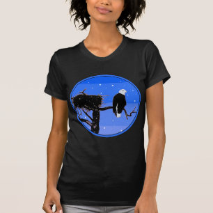 Bald Eagle in Winter - Original Wildlife Art T-Shirt