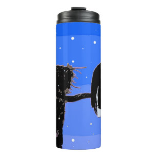 Bald Eagle in Winter - Original Wildlife Art Thermal Tumbler