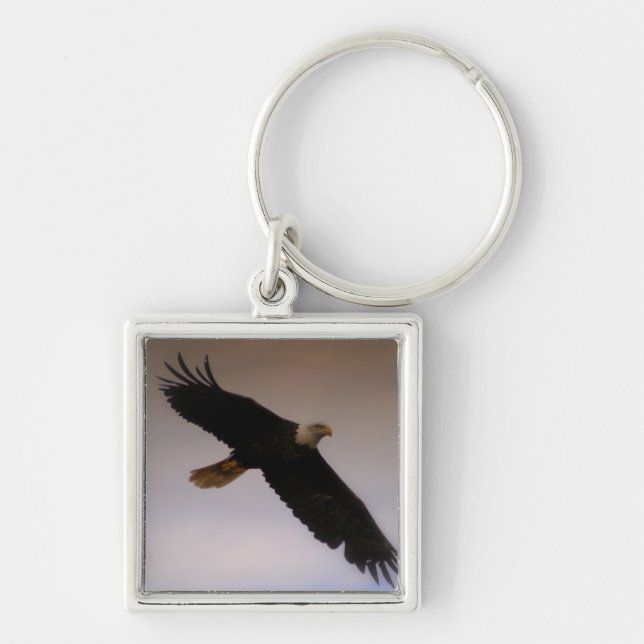 Bald Eagle Key Ring (Front)