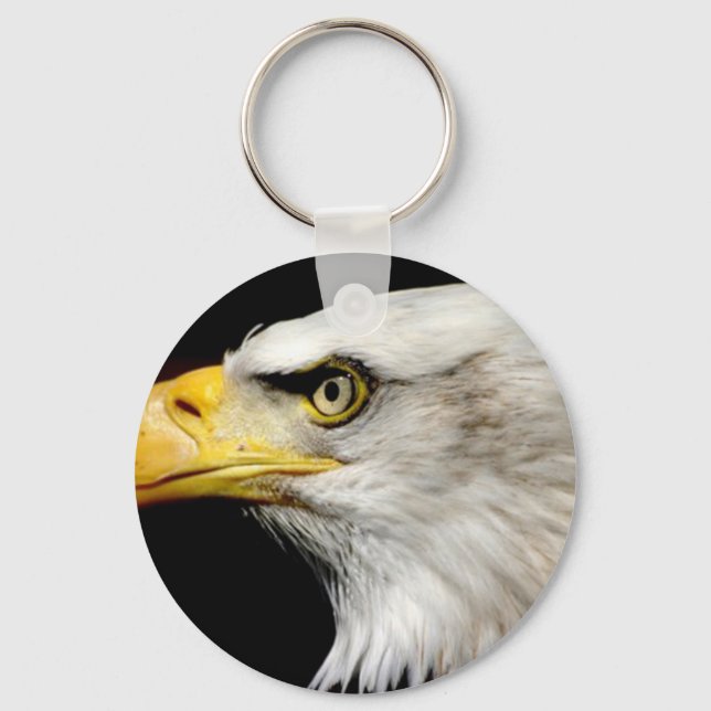 Bald Eagle Key Ring (Front)
