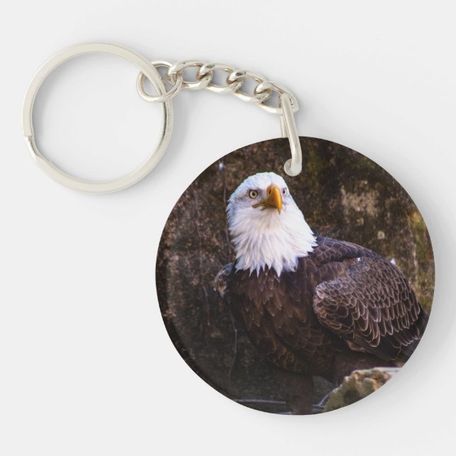 Bald Eagle Key Ring (Front)