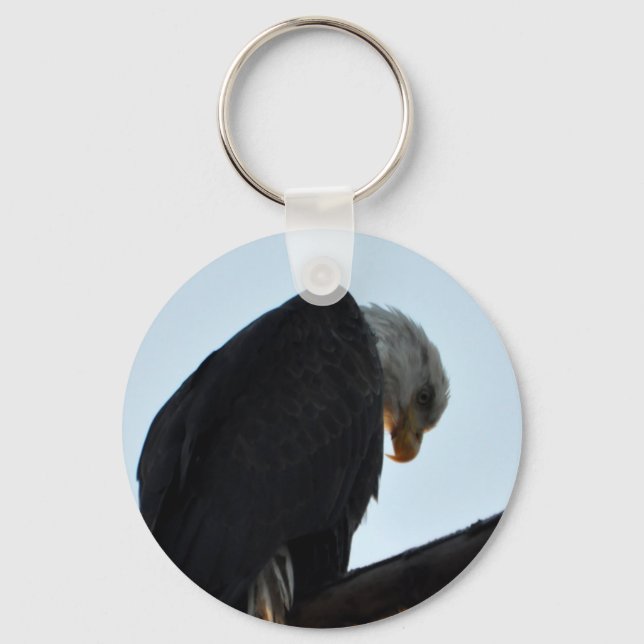 Bald Eagle Key Ring (Front)