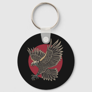 Bald Eagle Keychain