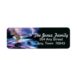 Bald Eagle Label