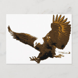 Bald Eagle Landing Postcard