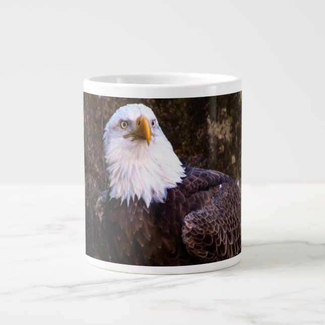 Bald Eagle  Large Coffee Mug (Front)