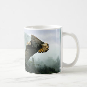 BALD EAGLE & MISTY FOREST Tea & Coffee Mug