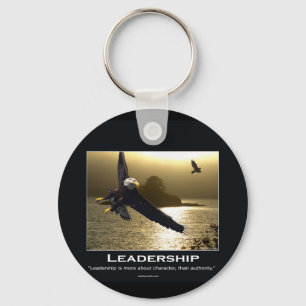 Bald Eagle Motivational Gifts Key Ring
