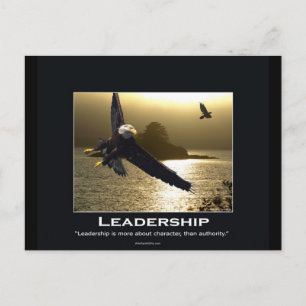 Bald Eagle Motivational Gifts Postcard