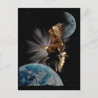 Bald Eagle Motivational Postcards