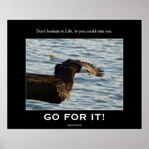 Bald Eagle Motivational Poster