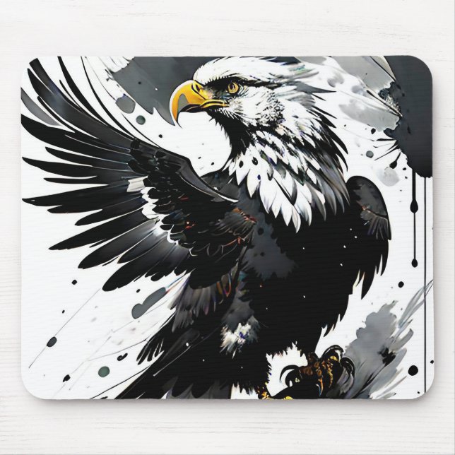 "Bald Eagle" Mouse Mat (Front)