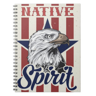 Bald Eagle Native Spirit Notebook