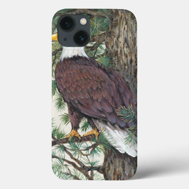Bald Eagle on Branch Case-Mate iPhone Case (Back)