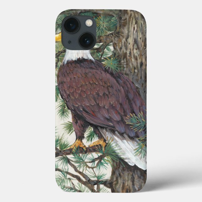 Bald Eagle on Branch Case-Mate iPhone Case (Back)