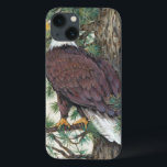 Bald Eagle on Branch iPhone 13 Case<br><div class="desc">Bald Eage on Branch  Artist: Tim OToole</div>