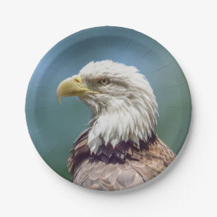 Bald Eagle Paper Plate