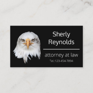 Bald Eagle pleasing customisable Business Card