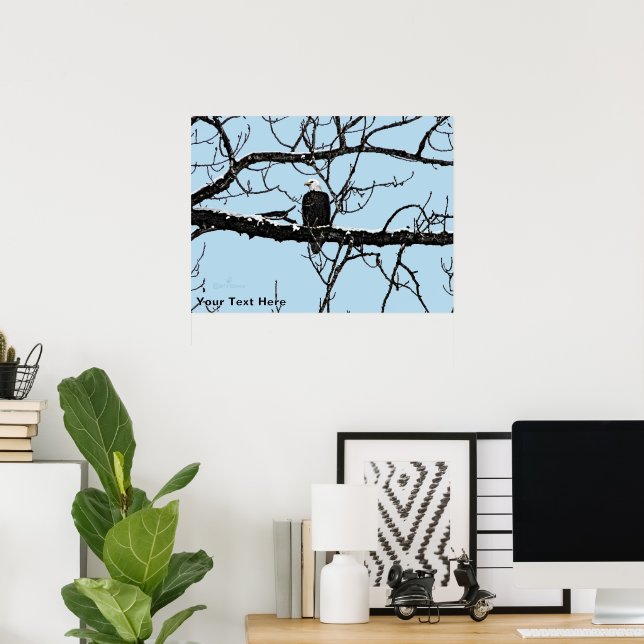Bald Eagle Poster (Home Office)