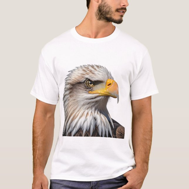 Bald Eagle Profile T-Shirt (Front)