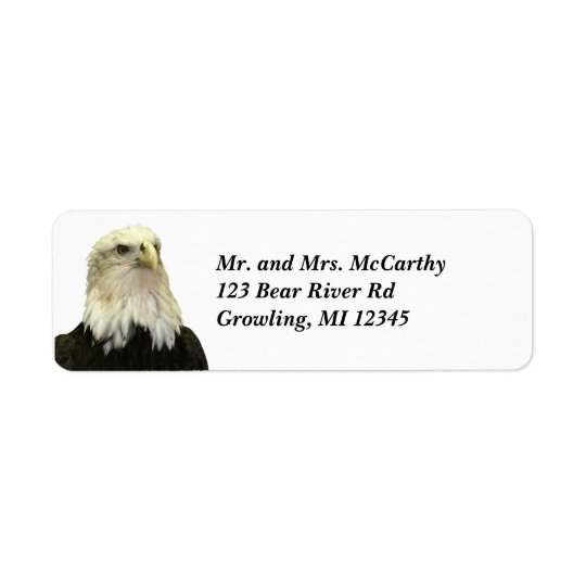 Bald Eagle Return Address Avery Label Return Address Label