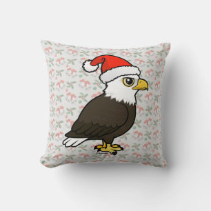 Bald Eagle Santa Cushion