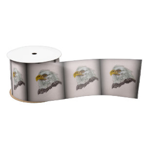 Bald Eagle Satin Ribbon