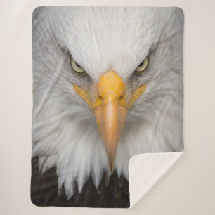 Bald Eagle Sherpa Blanket