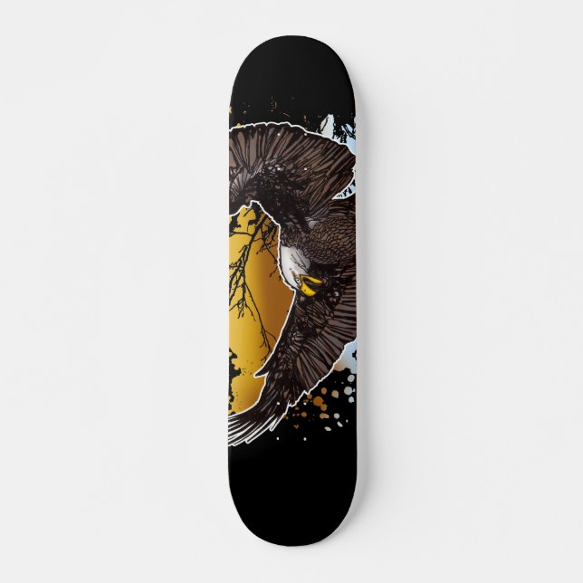 Bald Eagle Skateboard (Front)
