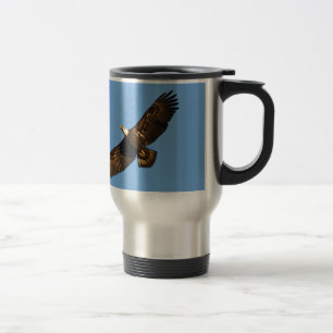 Bald Eagle Soaring 2 Travel Mug