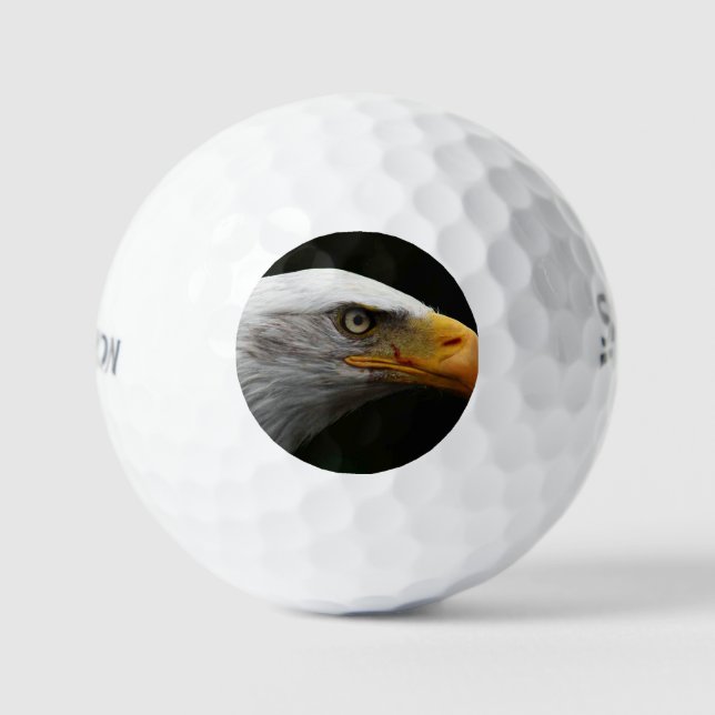 Bald Eagle ssf gbcnm Golf Balls (Front)