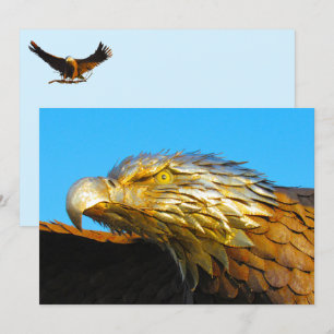 Bald Eagle Statue
