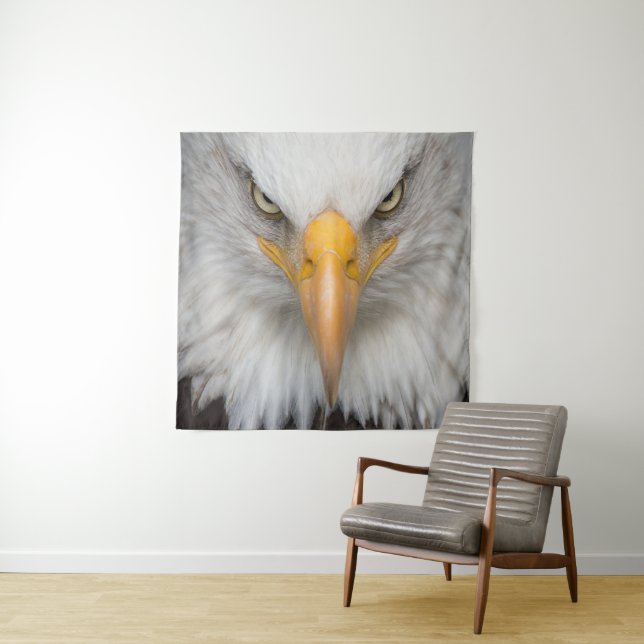 Bald eagle tapestry (In Situ)