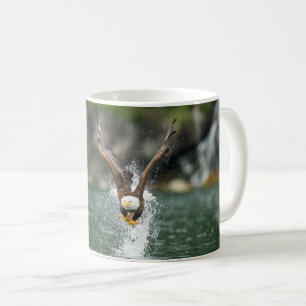 Bald Eagle The Big Catch Coffee Mug