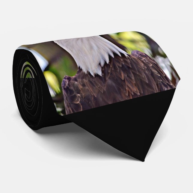 Bald Eagle Tie (Rolled)