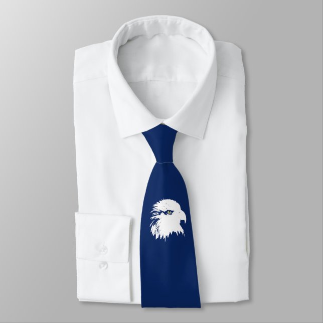 Bald eagle tie (Tied)
