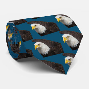 Bald eagle tie