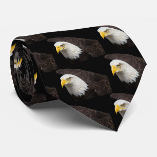 Bald eagle tie