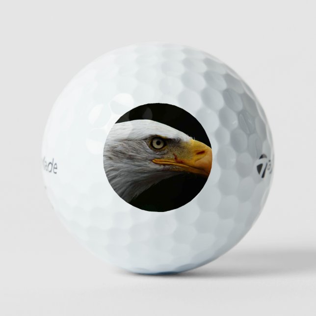 Bald Eagle tmtp5 gbcnm Golf Balls (Front)