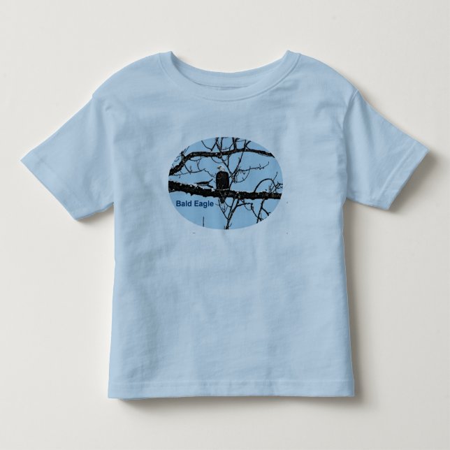 Bald Eagle Toddler T-Shirt (Front)