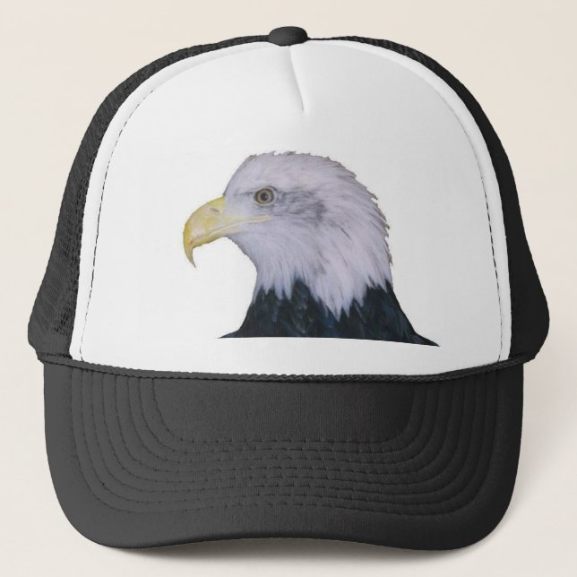 Bald Eagle Trucker Hat (Front)